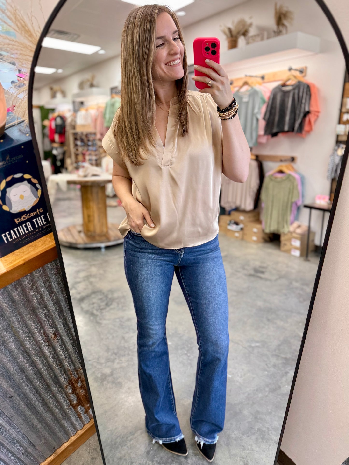 The Champagne Blouse