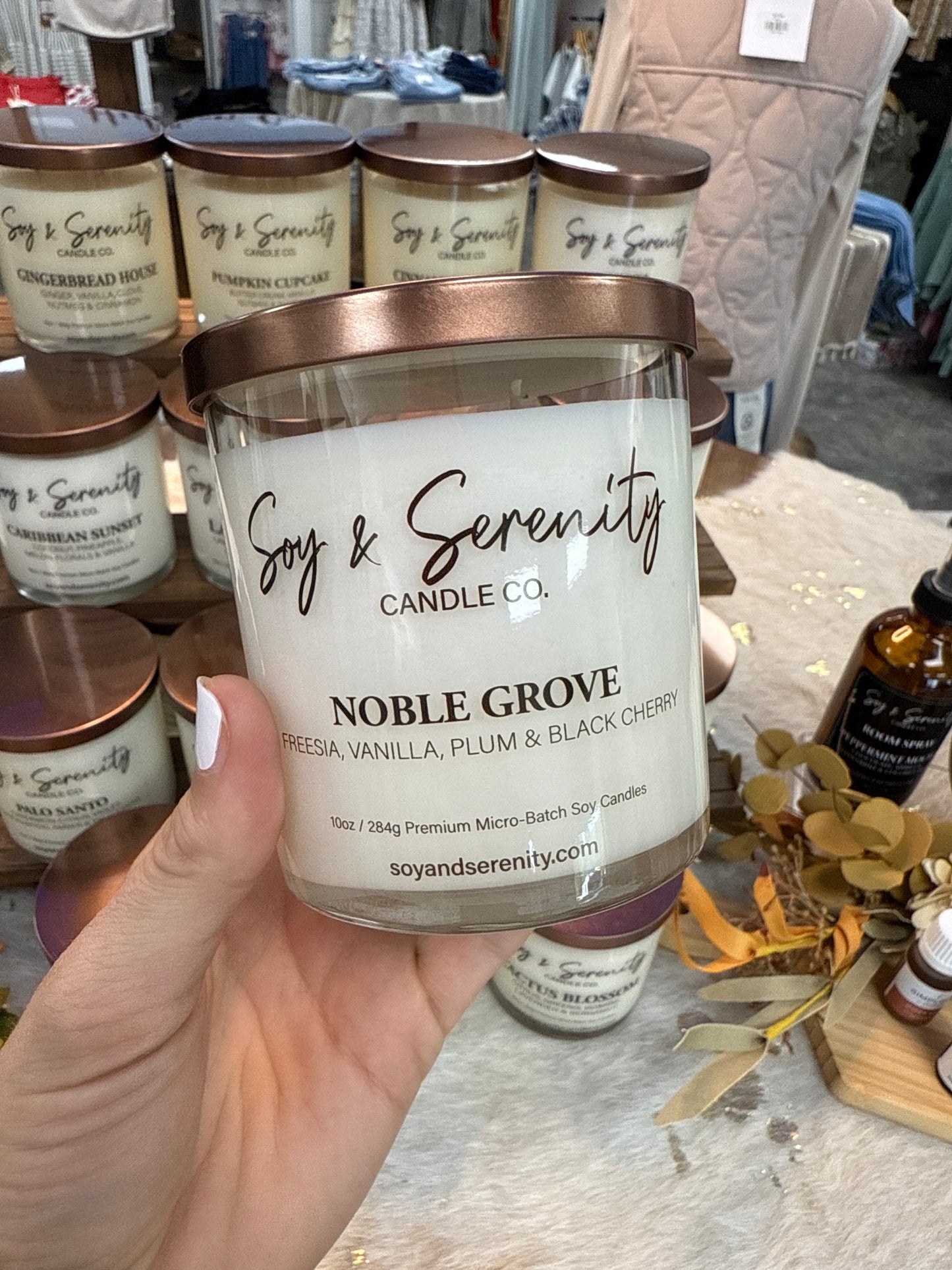 Soy & Serenity Candles