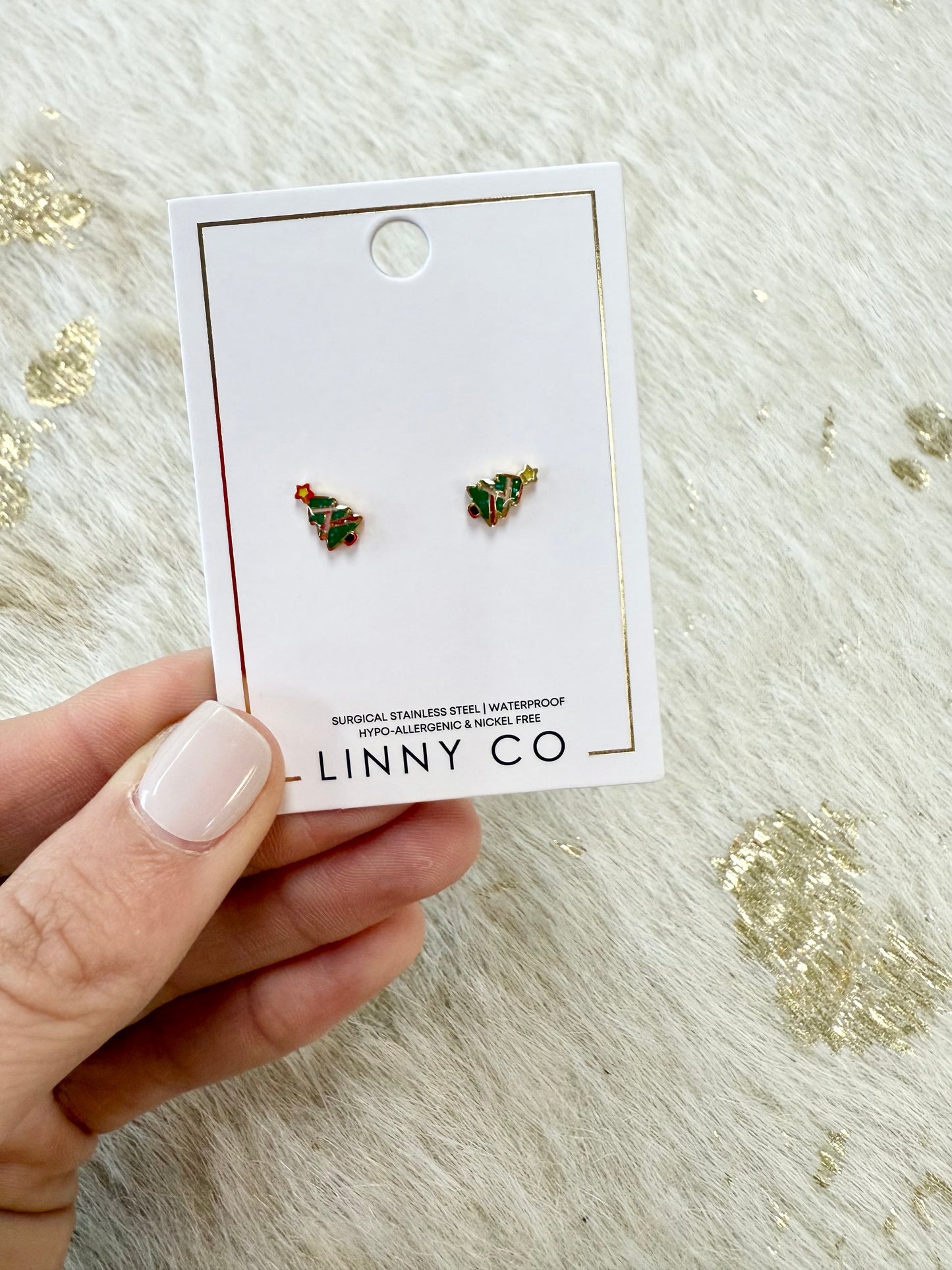 Linny Co. Christmas Earrings