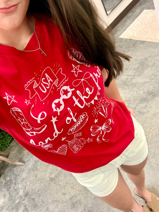 Land of the Free Tee