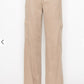 High rise wide cargo Tencel Pants