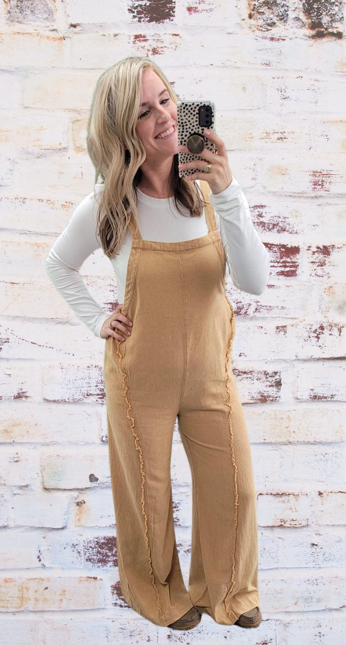 Mustard Overalls