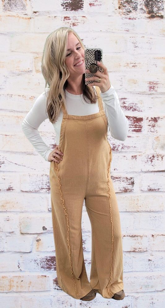 Mustard Overalls