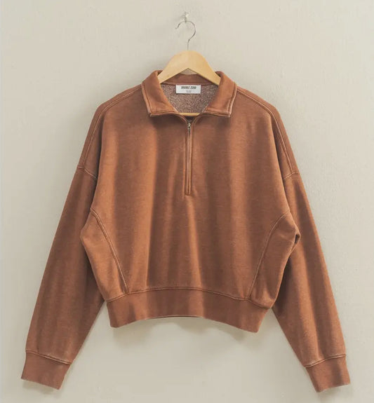 The Chestnut Cozy Pullover
