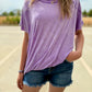 The Charlee Ribbed Tee