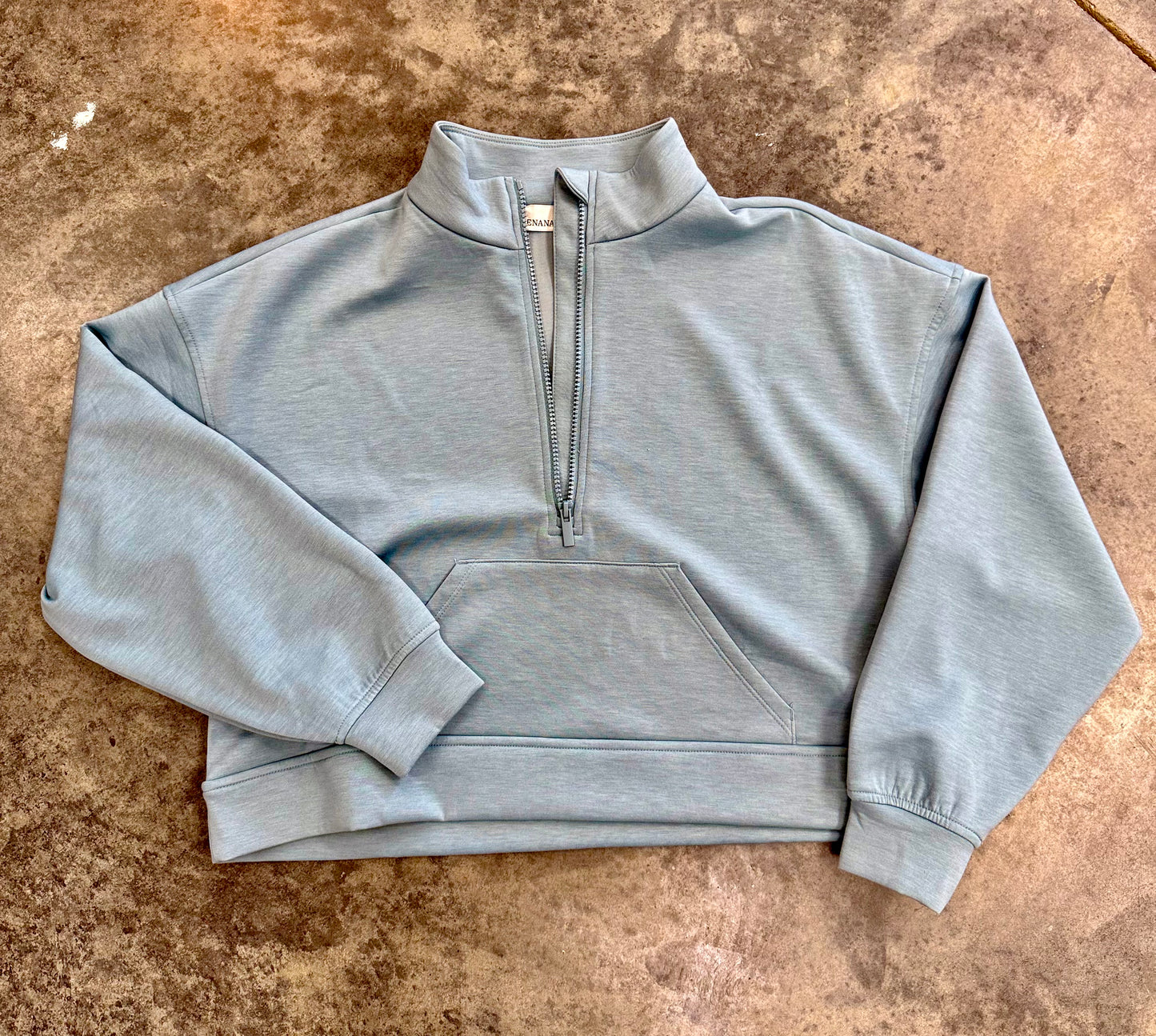 Scuba Crop Pullover