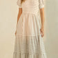 Pumpkin Spice Stripe Dress ￼