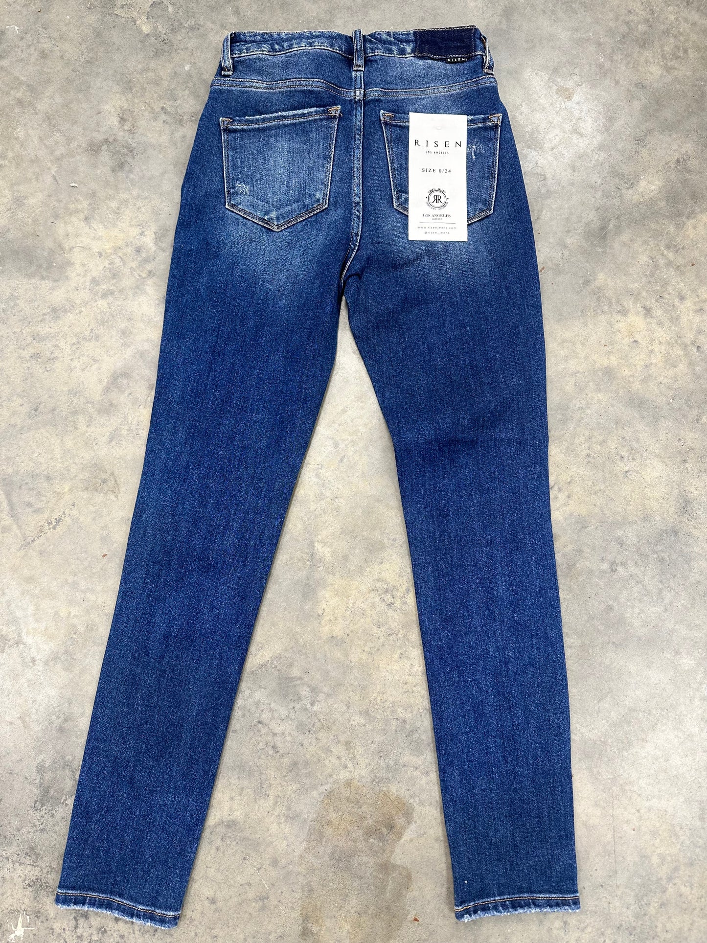 TC - High Rise Ankle Skinny