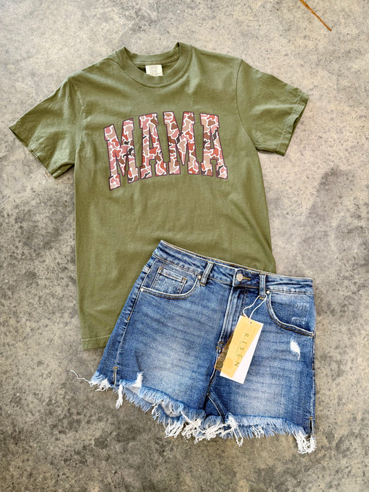Mama Camo Tee