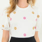 Daisy Dreams Puffer Sleeve Top