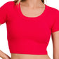 Ashton Ribbed Crop Top