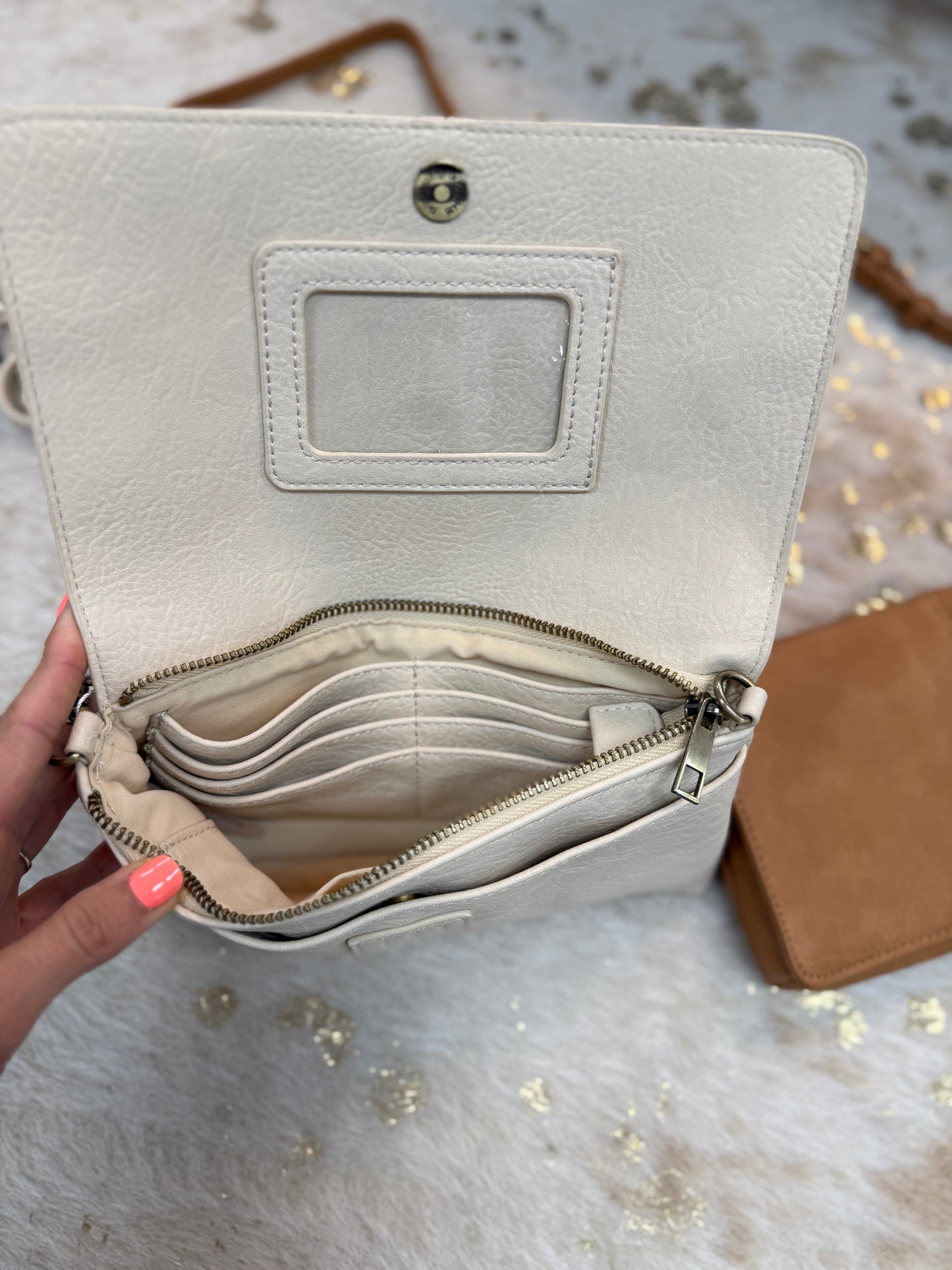 Everly Organizer Flap Crossbody