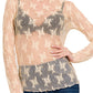 LACE SEE-THROUGH LAYERING TOP