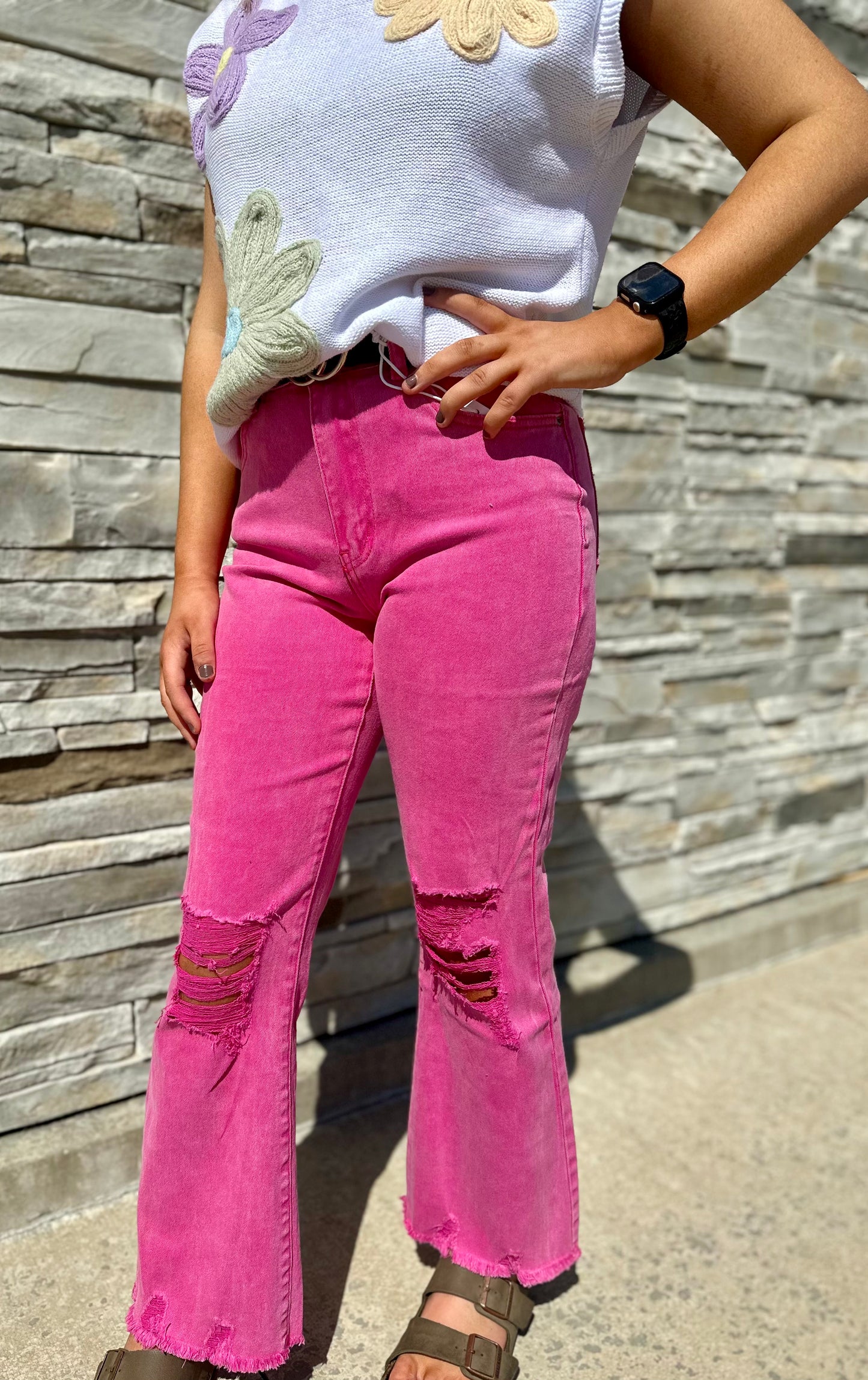 Distressed Diva Pants