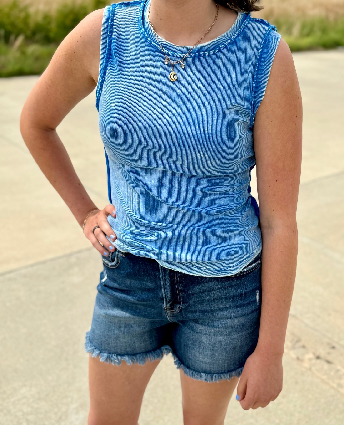 Tessa Ribbed Tank