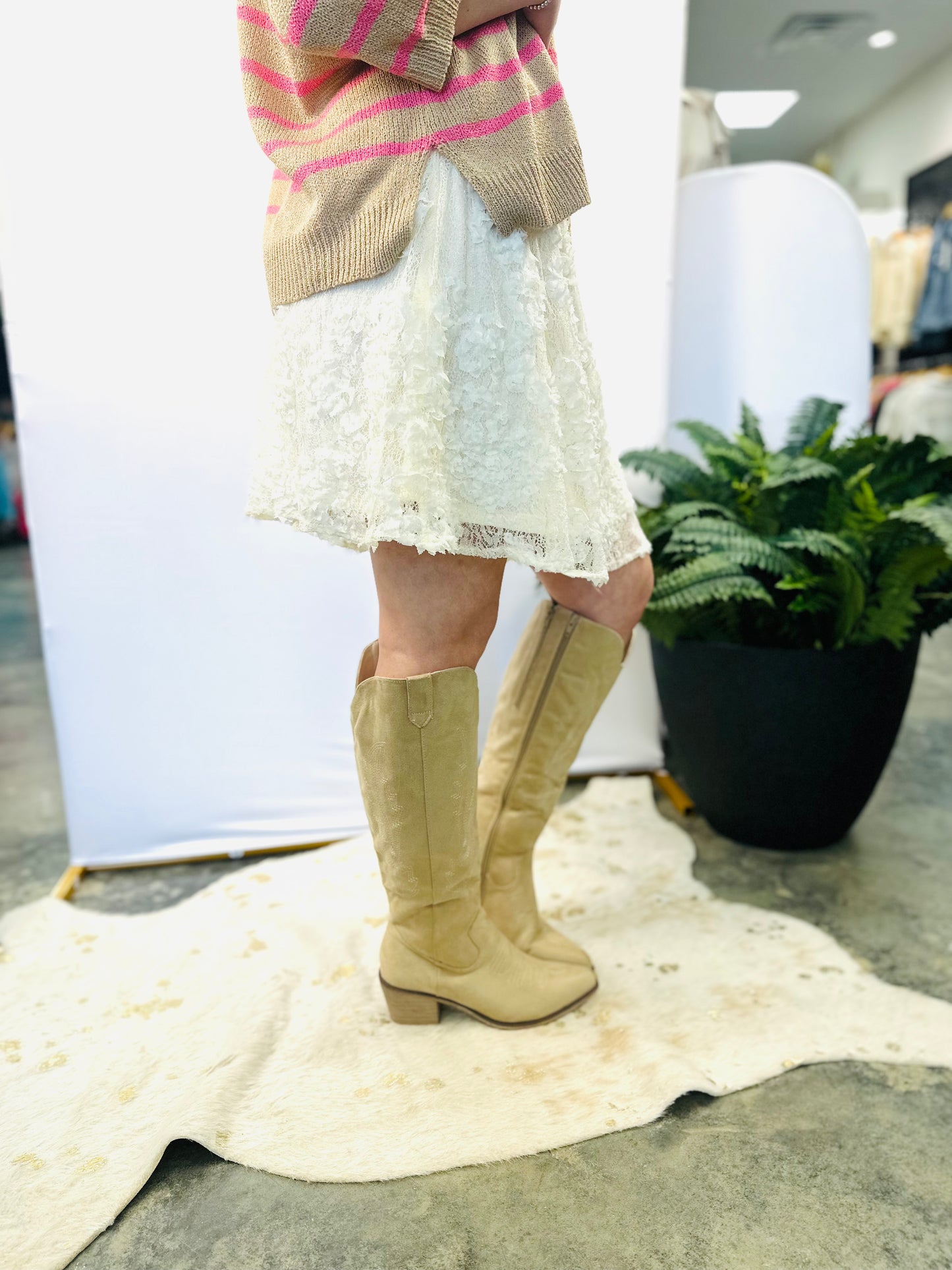 Wheat Cowboy Boots