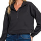 Scuba Crop Pullover