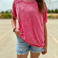 The Charlee Ribbed Tee