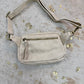 Kylie Double Zip Sling Belt Bag