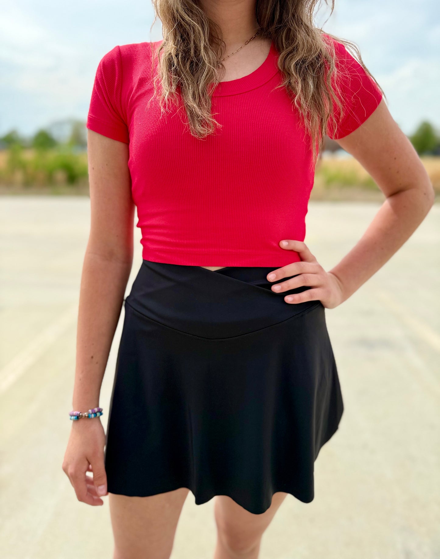 Ashton Ribbed Crop Top