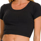 Ashton Ribbed Crop Top