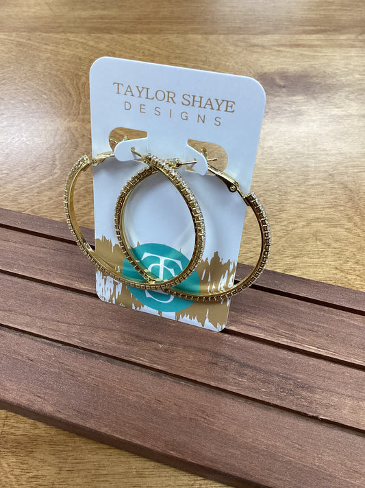 Marjorie CZ hoops