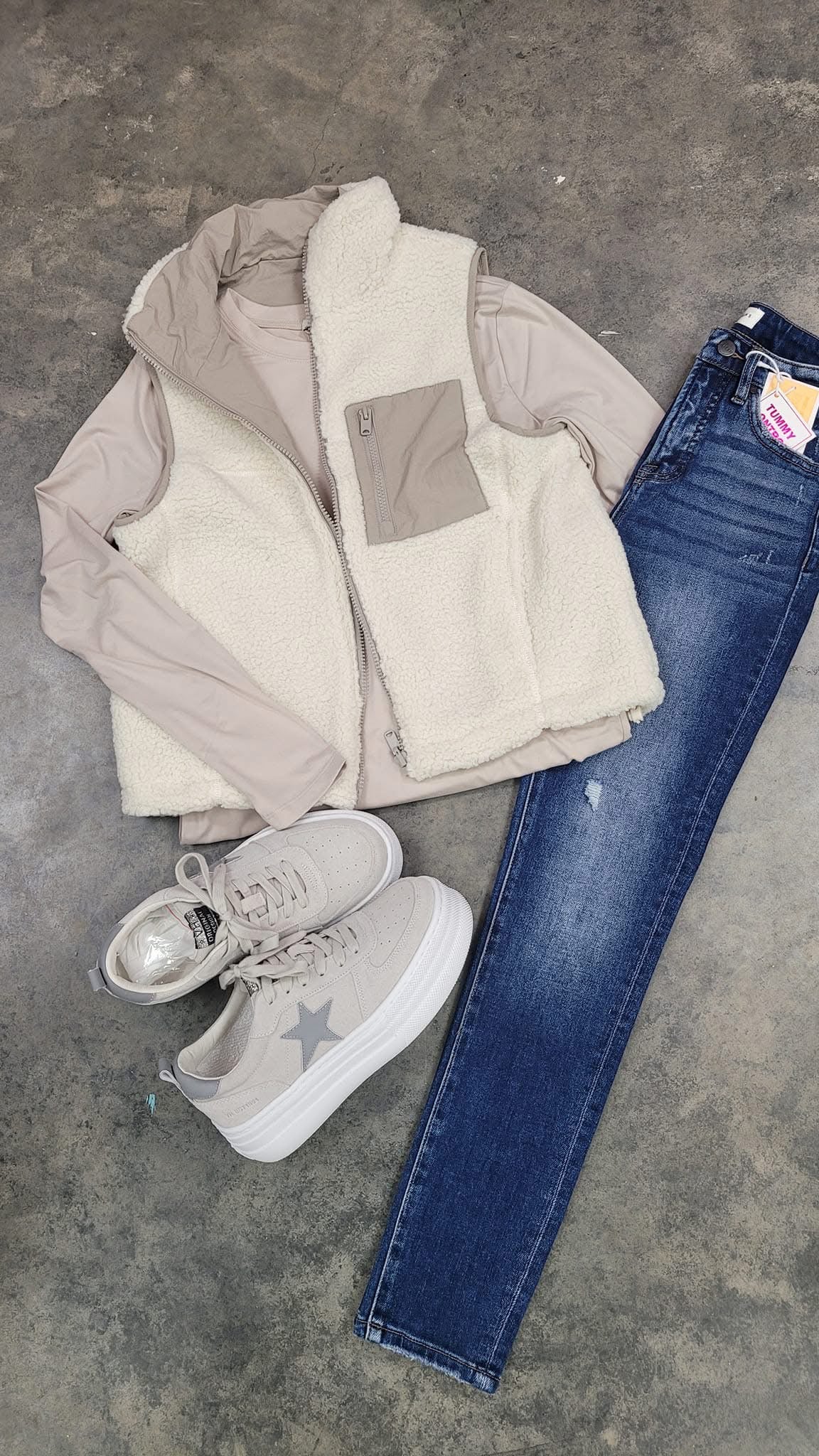TC - High Rise Ankle Skinny