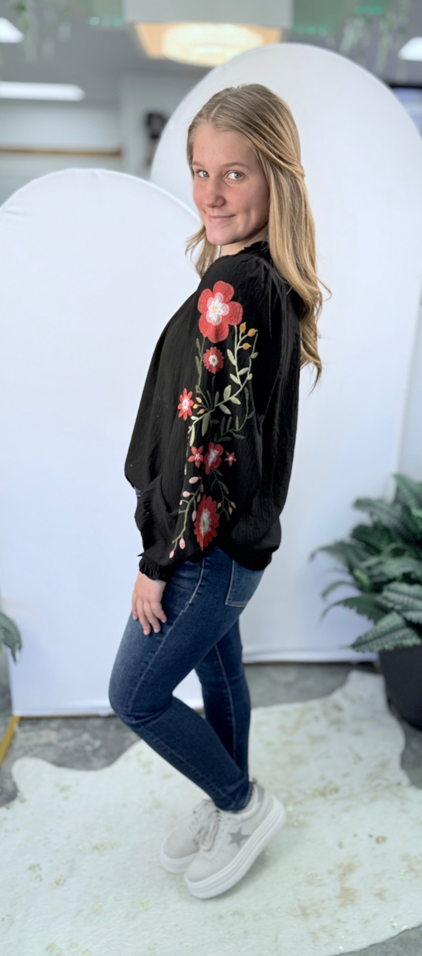 The Sunset Garden Blouse