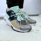 YOKI beige speckled sneaker