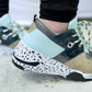 YOKI beige speckled sneaker