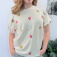 Daisy Dreams Puffer Sleeve Top