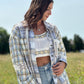 Crochet Floral Embroidery Crop Top