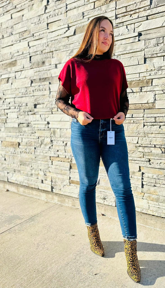 Short Sleeve Sweater
