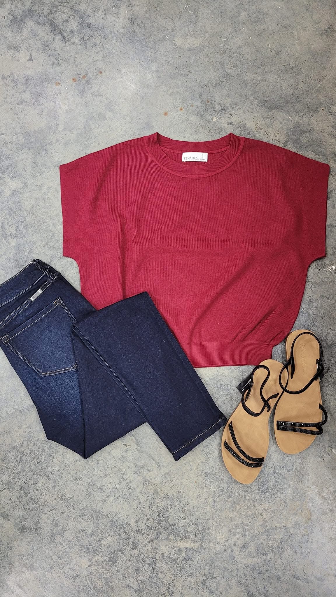 Short Sleeve Sweater