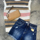 Serenade Eyelet Knit Tee