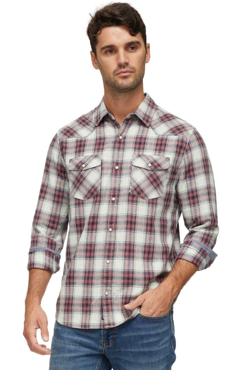 Landrum LS Vintage red white navy