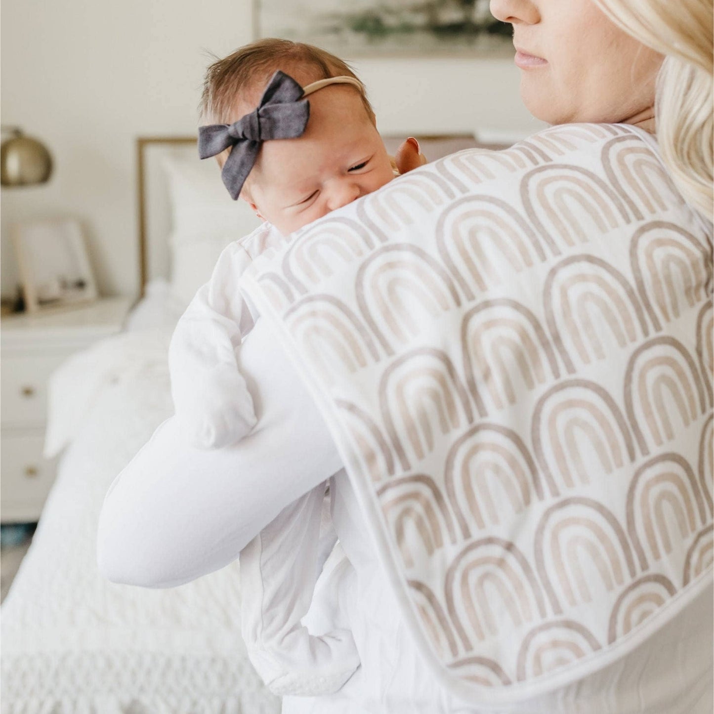 3 Pack Premium Burp Cloths - Bliss