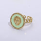 Enamel Leo Ring