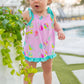 Pink Snowcones Ruffle Swing Set