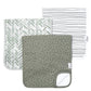 3 Pack Premium Burp Cloths - Alta