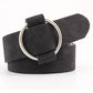BASIC LEATHERETTE BUCKLE BELT