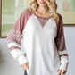 Wildflower Patchwork Waffle Knit Top