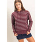 Striped Hooded Sweater