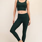 Rib Yoga Leggings with Side Pocket