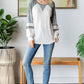 Wildflower Patchwork Waffle Knit Top