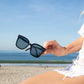 Jules -  Onyx / Smoke Polarized Lens