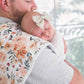 3 Pack Premium Burp Cloths - Autumn