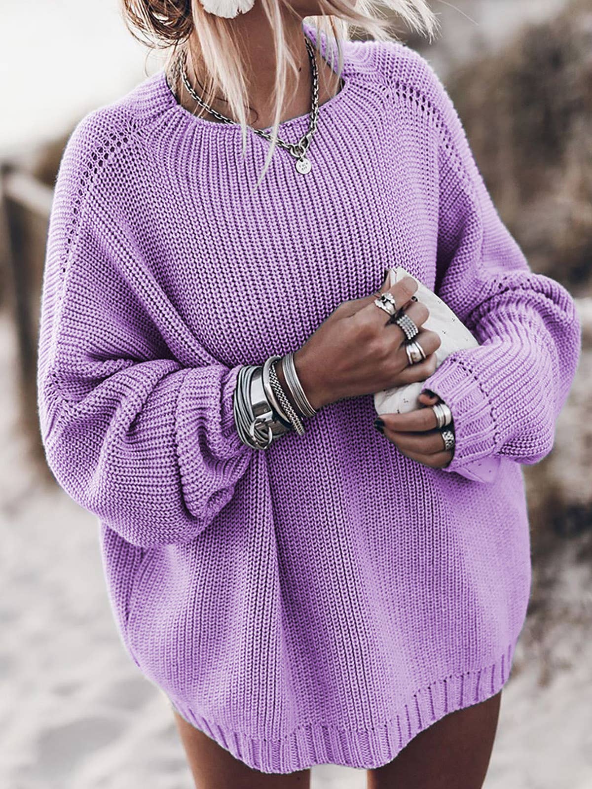 Slouchy Leisure Drop Shoulder Top