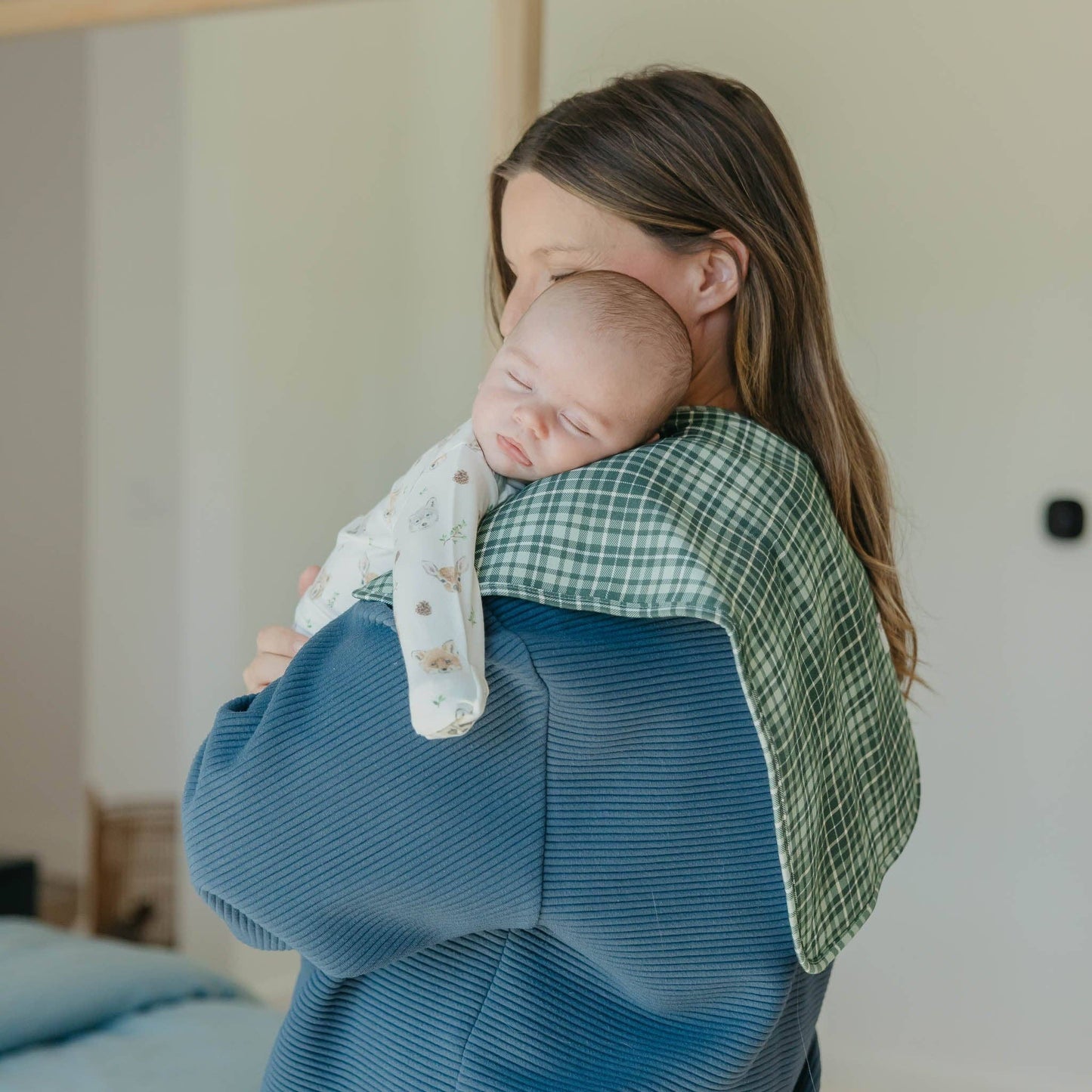 3 Pack Premium Burp Cloths - Wilder