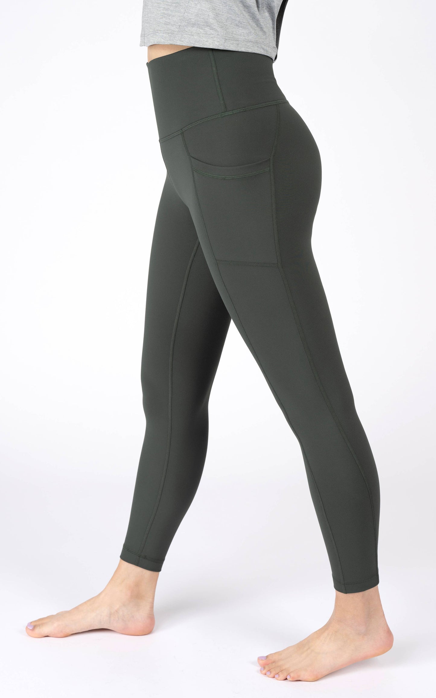 90 Degree by Reflex - Women's Side Pocket Ankle Leggings